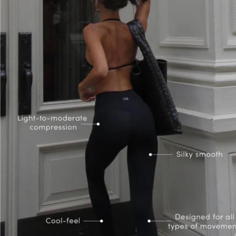 Women’s Black High-Waist Performance Leggings